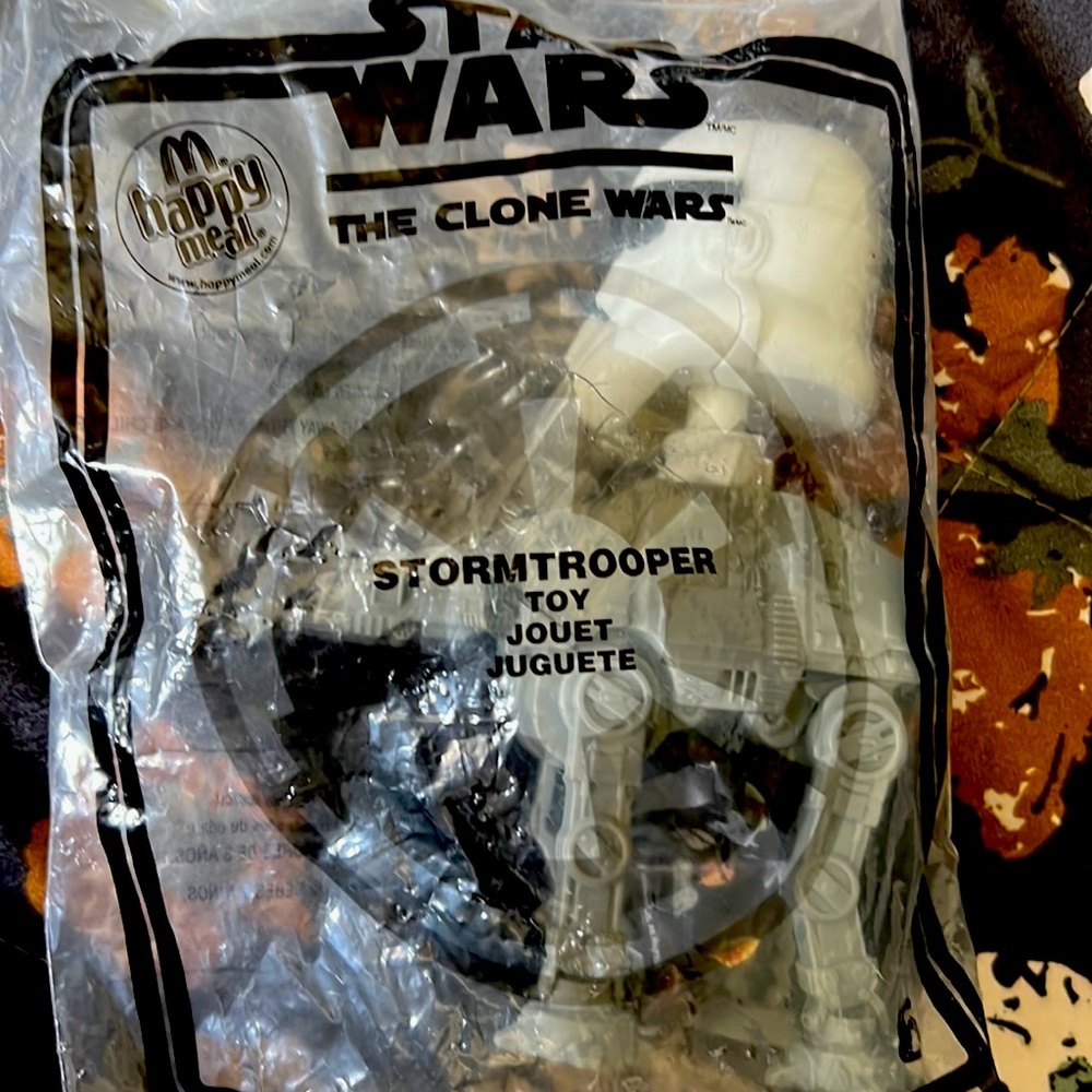The clone wars happy meal toys